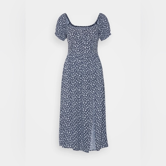 HOLLISTER Ruched Waist Midi Dress, Size XXL - Picture 4 of 8